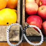 'Vegan' letter bead bracelet