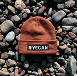 '#vegan' beanie