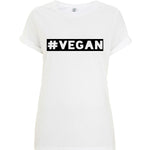 Women's '#vegan' tee